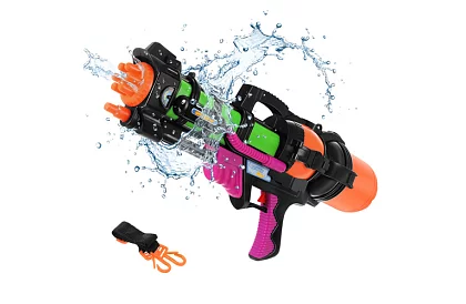 Vodná pištoľ 60 cm s nádržou 1,25 l – dostrel až 6 m