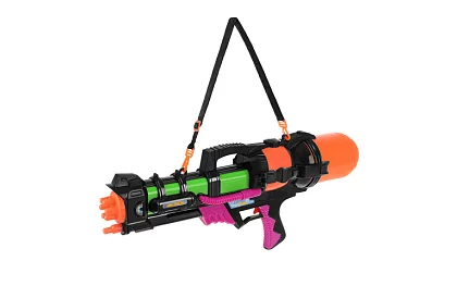 Vodná pištoľ 60 cm s nádržou 1,25 l – dostrel až 6 m