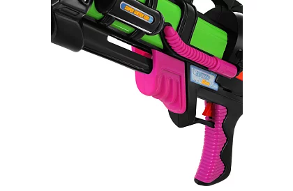 Vodná pištoľ 60 cm s nádržou 1,25 l – dostrel až 6 m