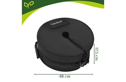 Závaží na slnečník 48 cm – plniteľné pieskom až 40 kg