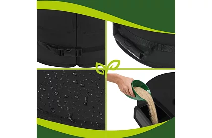 Závaží na slnečník 48 cm – plniteľné pieskom až 40 kg