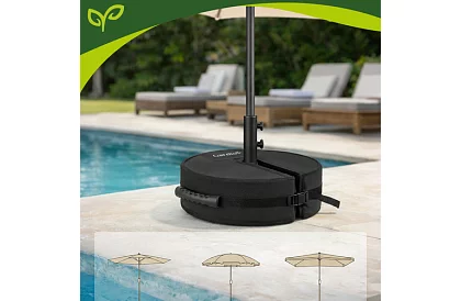 Závaží na slnečník 48 cm – plniteľné pieskom až 40 kg