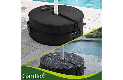 Závaží na slnečník 48 cm – plniteľné pieskom až 40 kg