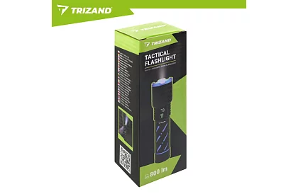 LED nabíjacia taktická svietidlo 800 lm, 5000 mAh