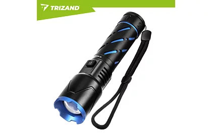 LED nabíjacia taktická svietidlo 800 lm, 5000 mAh