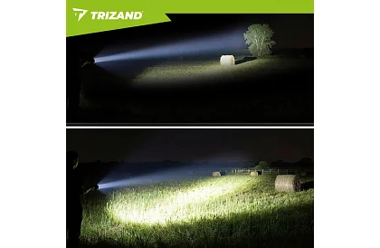 LED nabíjacia taktická svietidlo 800 lm, 5000 mAh