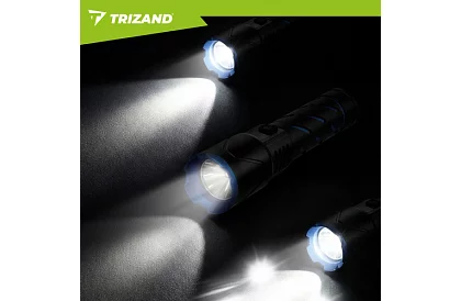 LED nabíjacia taktická svietidlo 800 lm, 5000 mAh