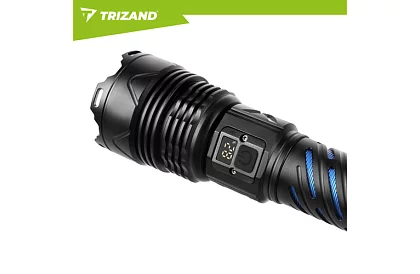 LED nabíjacia taktická svietidlo 1500 lm, 5000 mAh