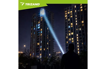 LED nabíjacia taktická svietidlo 1500 lm, 5000 mAh