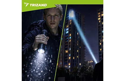 LED nabíjacia taktická svietidlo 1500 lm, 5000 mAh