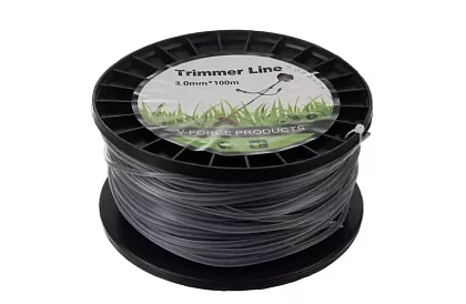 Žacia struna do krovinorezu 3 mm x 100 m - zosilnená, hranatá