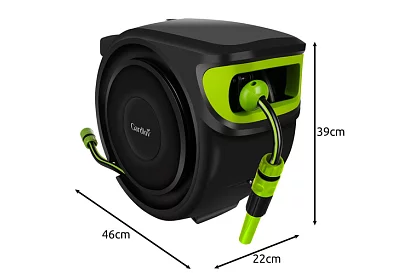 Nástenný naviják na hadice – bubon s hadicou 25 metrov