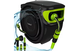 Nástenný naviják na hadice – bubon s hadicou 25 metrov