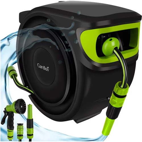 Nástenný naviják na hadice – bubon s hadicou 25 metrov