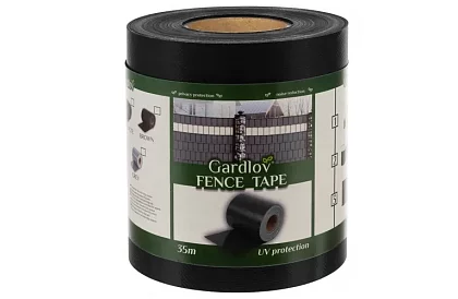 Stínící páska na plot čierna – panelová 450 g/m2 + klipy