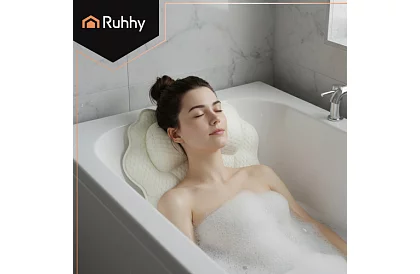 Relaxačný vankúš do vane 43x40 cm