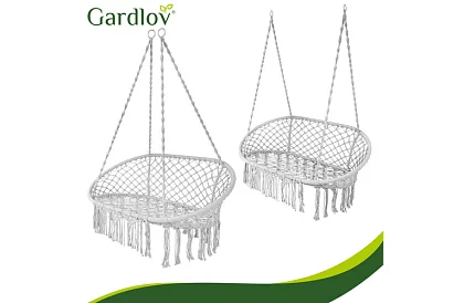 Záhradná dvojmiestna hojdačka s vankúšom - Stork's Nest