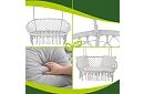 Záhradná dvojmiestna hojdačka s vankúšom - Stork's Nest