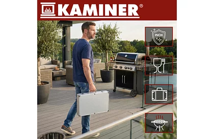 Grilovacie náradie 26 dielov – Sada na grilovanie