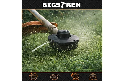 Poloautomatická kosenie hlava M10, pre struny 1,5-3 mm