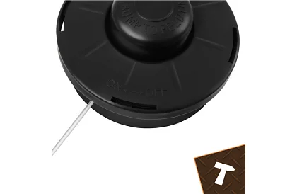 Poloautomatická kosenie hlava M10, pre struny 1,5-3 mm