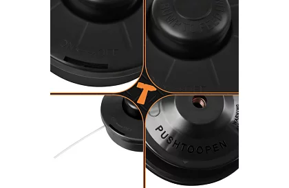 Poloautomatická kosenie hlava M10, pre struny 1,5-3 mm