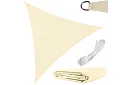 Stínící slnečná plachta trojuholník 3 × 3 × 3 m – béžová