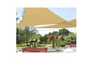 Stínící slnečná plachta trojuholník 3 × 3 × 3 m – béžová