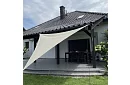 Stínící slnečná plachta trojuholník 3 × 3 × 3 m – béžová