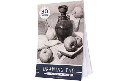 Sada na kreslenie v drevenej kufríku - 148 dielov