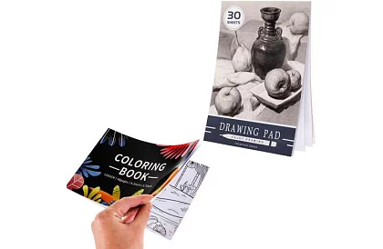 Sada na kreslenie v drevenej kufríku - 148 dielov