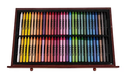 Sada na kreslenie v drevenej kufríku - 148 dielov