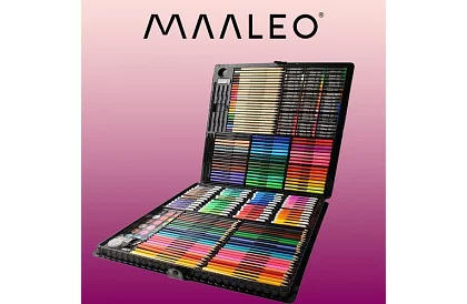 Veľká maliarska sada v kufri 288 ks