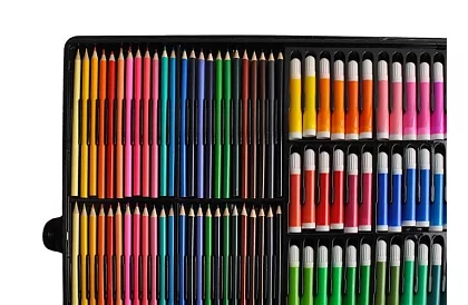 Veľká maliarska sada v kufri 288 ks