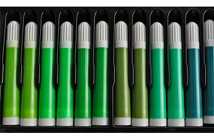 Veľká maliarska sada v kufri 288 ks