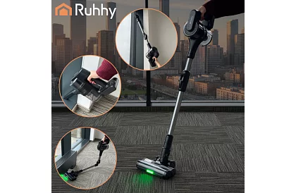 Bezdrôtový tyčový vysávač LunPro 400W, 35 kPa