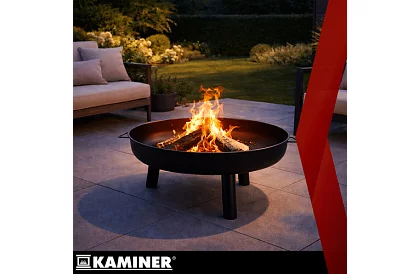 Záhradné ohnisko s madlami – 80 cm