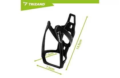 Univerzálny držiak fľaše na bicykel – čierny