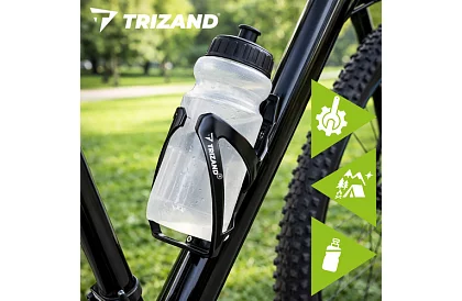 Univerzálny držiak fľaše na bicykel – čierny