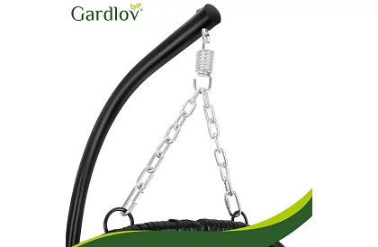 Záhradná hojdačka s vankúšom – závesné kreslo do 150 kg