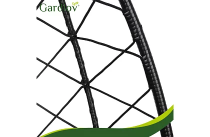 Záhradná hojdačka s vankúšom – závesné kreslo do 150 kg