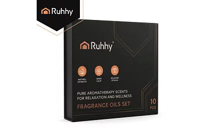 Sada esenciálnych olejov, 10 vôní – 10 ks po 10 ml