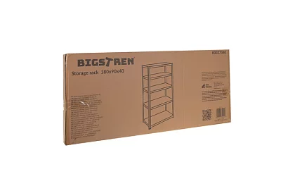 Skladový kovový regál – 5 políc – 180×90×40 cm – nosnosť 1000 kg