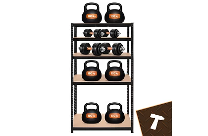 Skladový kovový regál – 5 políc – 180×90×40 cm – nosnosť 1000 kg