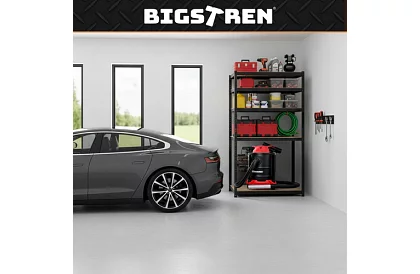 Skladový kovový regál – 5 políc – 180×90×40 cm – nosnosť 1000 kg