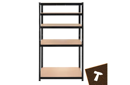 Skladový kovový regál – 5 políc – 180×90×40 cm – nosnosť 1000 kg