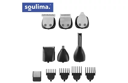 Zastrihávač vlasov a brady 8 v 1