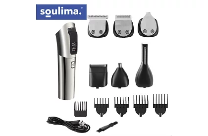 Zastrihávač vlasov a brady 8 v 1