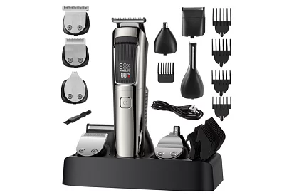 Zastrihávač vlasov a brady 8 v 1