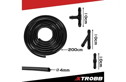 Oprava súprava ostrekovačov 2 m – 4/5 mm + T-kusy